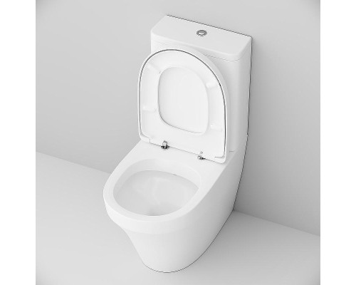 Унитаз компакт AM.PM Inspire C508607WH с бачком без сиденья