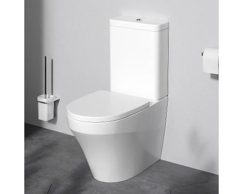 Унитаз компакт AM.PM Inspire C508607WH с бачком без сиденья