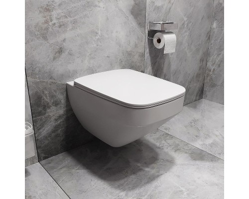 Комплект унитаза с инсталляцией AM.PM Inspire 2.0 CK50GD с сиденьем Микролифт с клавишей смыва Хром с гигиеническим душем и аксессуарами для ванной комнаты