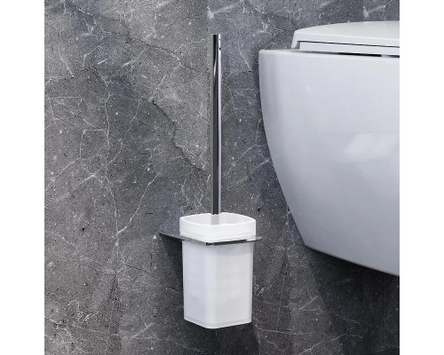 Комплект унитаза с инсталляцией AM.PM Inspire 2.0 CK50GD с сиденьем Микролифт с клавишей смыва Хром с гигиеническим душем и аксессуарами для ванной комнаты