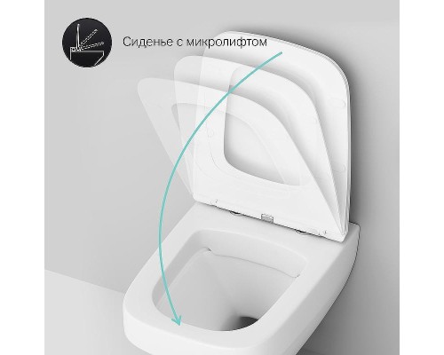 Комплект унитаза с инсталляцией AM.PM Inspire 2.0 CK50GD с сиденьем Микролифт с клавишей смыва Хром с гигиеническим душем и аксессуарами для ванной комнаты