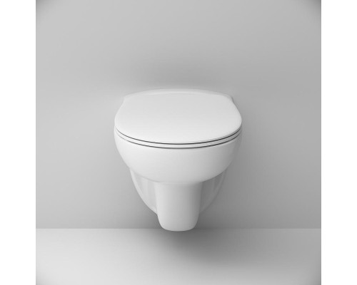 Унитаз AM.PM Joy C851700SC подвесной Белый с сиденьем Микролифт