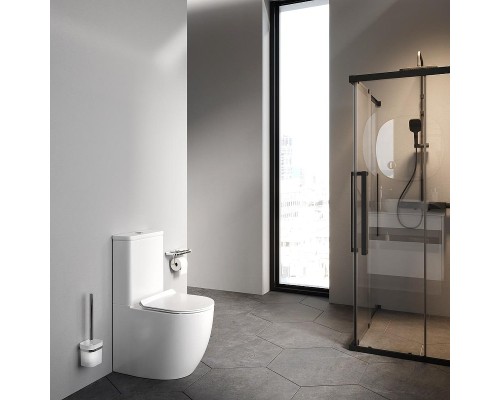 Унитаз компакт AM.PM Like Aquaspin C808600SC цвет Белый с бачком и сиденьем Микролифт