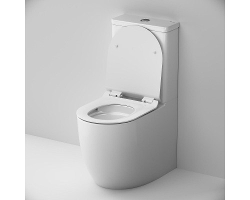 Унитаз компакт AM.PM Like Aquaspin C808600SC цвет Белый с бачком и сиденьем Микролифт