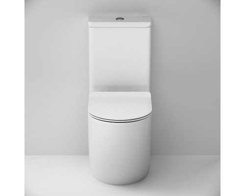 Унитаз компакт AM.PM Like Aquaspin C808600SC цвет Белый с бачком и сиденьем Микролифт