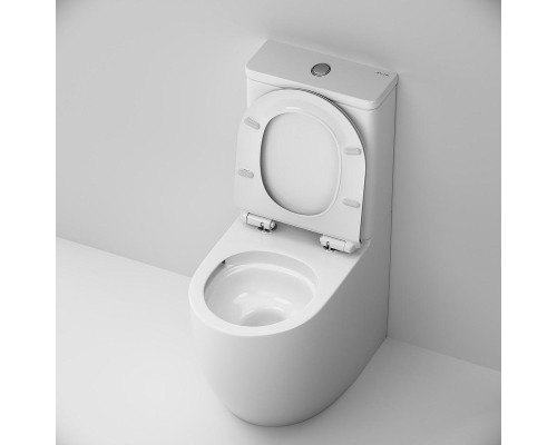 Унитаз компакт AM.PM Like Aquaspin C808600SC цвет Белый с бачком и сиденьем Микролифт