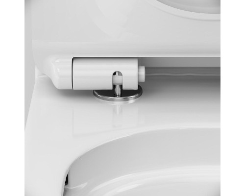 Унитаз компакт AM.PM Like Aquaspin C808600SC цвет Белый с бачком и сиденьем Микролифт