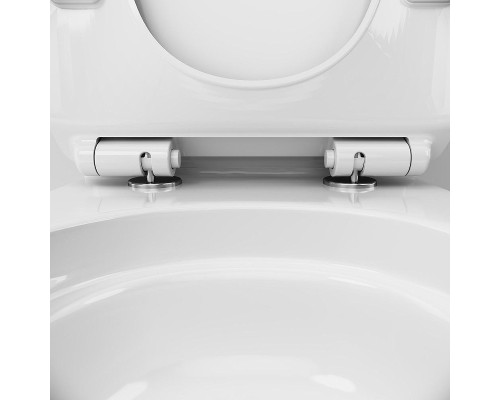 Унитаз компакт AM.PM Like Aquaspin C808600SC цвет Белый с бачком и сиденьем Микролифт