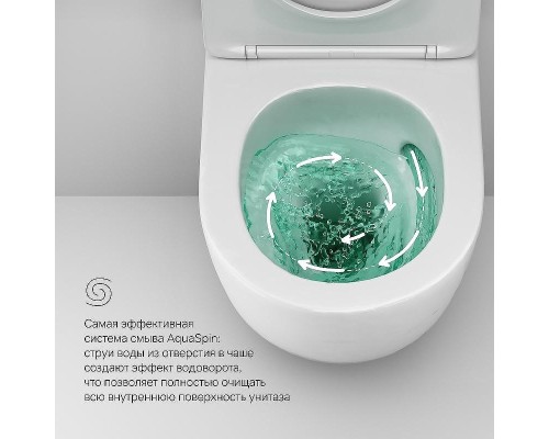 Комплект унитаза с инсталляцией AM.PM Like IS90101.801900 с сиденьем Микролифт и Белой глянцевой клавишей смыва