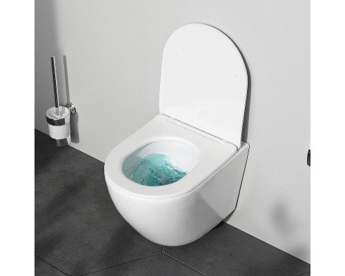 Комплект унитаза с инсталляцией AM.PM Like IS90101.801900 с сиденьем Микролифт и Белой глянцевой клавишей смыва