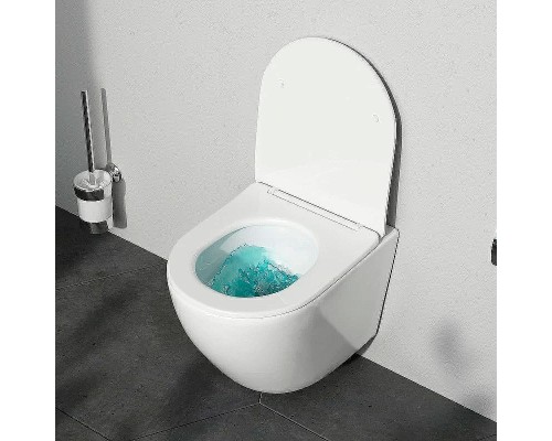 Комплект унитаза с инсталляцией AM.PM Like IS100101.801900 с сиденьем Микролифт и Белой глянцевой клавишей смыва