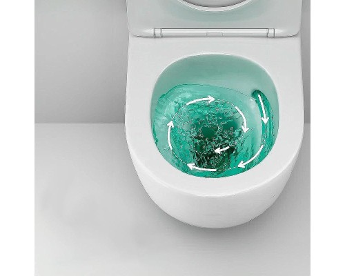 Комплект унитаза с инсталляцией AM.PM Like IS100151.801900 с сиденьем Микролифт и клавишей смыва Хром глянцевый