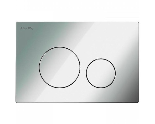 Комплект унитаза с инсталляцией AM.PM Like IS100151.801900 с сиденьем Микролифт и клавишей смыва Хром глянцевый