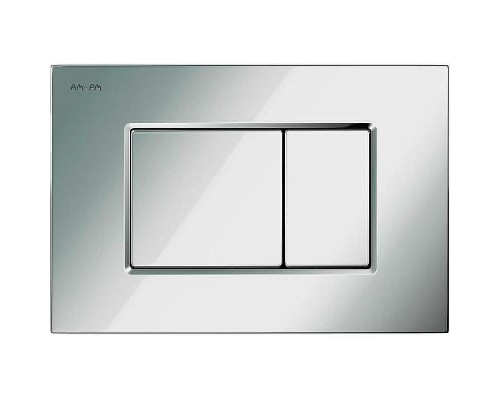 Комплект унитаза с инсталляцией AM.PM Like IS100251.801900 с сиденьем Микролифт и клавишей смыва Хром глянцевый