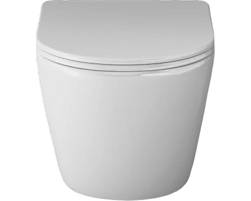 Комплект унитаза с инсталляцией AM.PM Like IS49001.801900 с сиденьем Микролифт и Белой глянцевой клавишей смыва