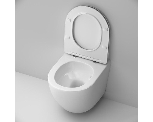 Комплект унитаза с инсталляцией AM.PM Like IS110338.801900 с сиденьем Микролифт и Черной матовой клавишей смыва