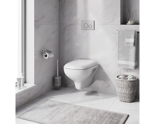 Унитаз AM.PM Like C801700SC подвесной Белый глянец с сиденьем Микролифт