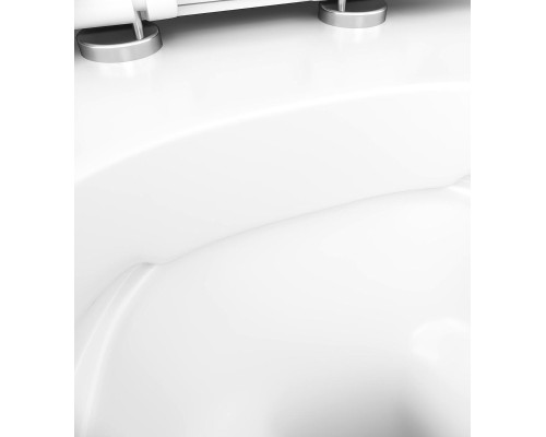 Унитаз AM.PM Like C801700SC подвесной Белый глянец с сиденьем Микролифт