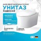 Унитаз AM.PM Sense FlashClean C741701SC подвесной с сиденьем Микролифт
