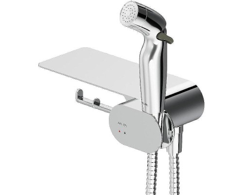 Унитаз AM.PM Sense FlashClean CK74H0403W подвесной с гигиеническим душем и ершиком с сиденьем Микролифт