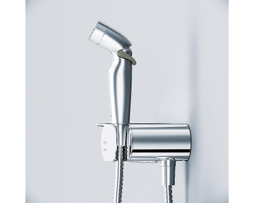 Унитаз AM.PM Sense FlashClean CK74H0403W подвесной с гигиеническим душем и ершиком с сиденьем Микролифт