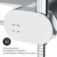 Унитаз AM.PM Sense FlashClean CK74H0403W подвесной с гигиеническим душем и ершиком с сиденьем Микролифт
