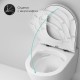 Комплект унитаза с инсталляцией AM.PM Sense FlashClean IS100151.741701 с сиденьем Микролифт и клавишей смыва Хром глянцевый