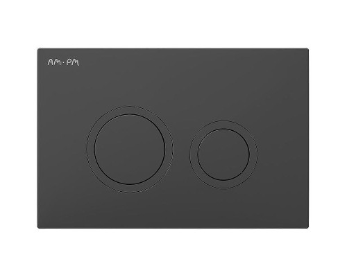 Комплект унитаза с инсталляцией AM.PM Sense FlashClean IS110138.741701 с сиденьем Микролифт и Черной матовой клавишей смыва