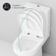 Унитаз компакт AM.PM Spirit CK70DC с аксессуарами для ванной комнаты с бачком и сиденьем Микролифт