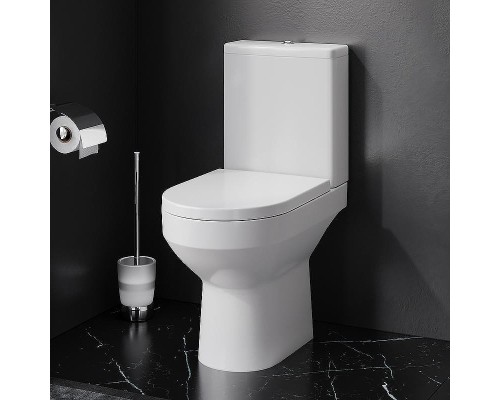 Унитаз компакт AM.PM Spirit CK70DC с аксессуарами для ванной комнаты с бачком и сиденьем Микролифт