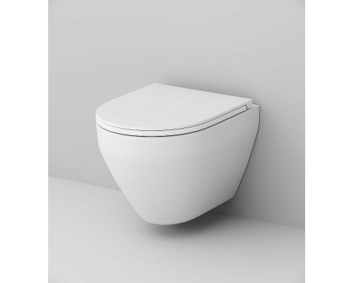 Комплект унитаза AM.PM Spirit FlashClean C701700WH+C707857WH с инсталляцией Berges Novum D5 040235 с сиденьем Микролифт и Черной матовой клавишей смыва