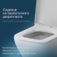 Унитаз AM.PM Spirit V2.0 Square FlashClean C701701SC подвесной с сиденьем микролифт