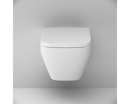 Унитаз AM.PM Spirit V2.0 Square FlashClean C701701SC подвесной с сиденьем микролифт