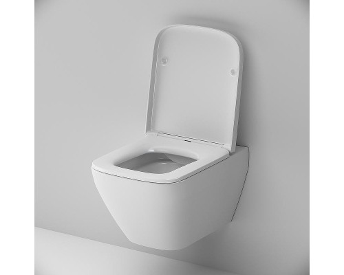 Унитаз AM.PM Spirit V2.0 Square FlashClean C701701SC подвесной с сиденьем микролифт
