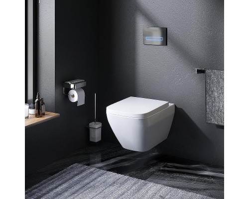 Унитаз AM.PM Spirit V2.0 Square FlashClean C701701SC подвесной с сиденьем микролифт