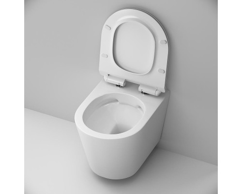 Унитаз AM.PM Sunny C85C1701SC подвесной цвет Белый с сиденьем Микролифт