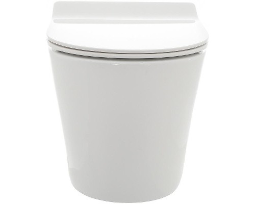 Унитаз AQUAme AQM2001 подвесной Белый глянец с сиденьем Микролифт