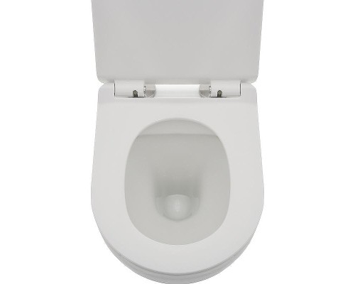 Унитаз AQUAme AQM2002 подвесной Белый глянец с сиденьем Микролифт