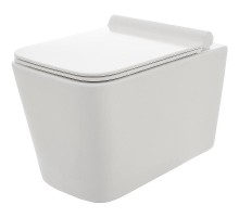 Унитаз AQUAme AQM2003 подвесной Белый глянец с сиденьем Микролифт