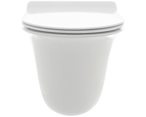 Унитаз AQUAme AQM2005 подвесной Белый глянец с сиденьем Микролифт