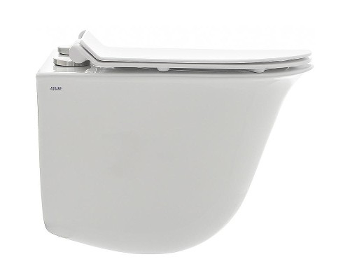 Унитаз AQUAme AQM2005 подвесной Белый глянец с сиденьем Микролифт