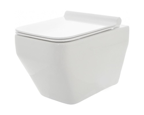 Унитаз AQUAme AQM2009 подвесной Белый глянец с сиденьем Микролифт