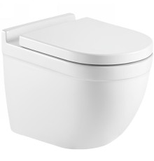 Унитаз AQUAme AQM2010 подвесной Белый глянец с сиденьем Микролифт