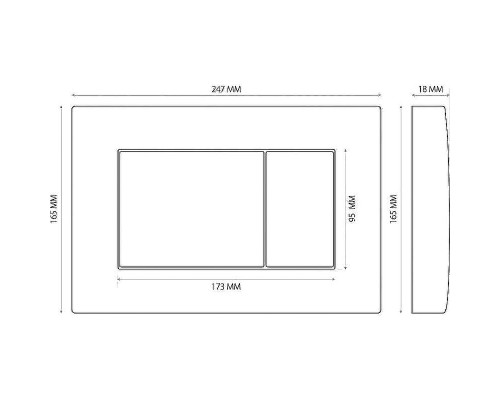 Комплект унитаза AQUAme AQM2002 с инсталляцией Berges Atom 410 040332 с сиденьем Микролифт и Черной матовой клавишей смыва