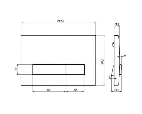 Комплект унитаза AQUAme AQM2004 с инсталляцией Berges Atom 410 040340 с сиденьем Микролифт и Черной матовой клавишей смыва