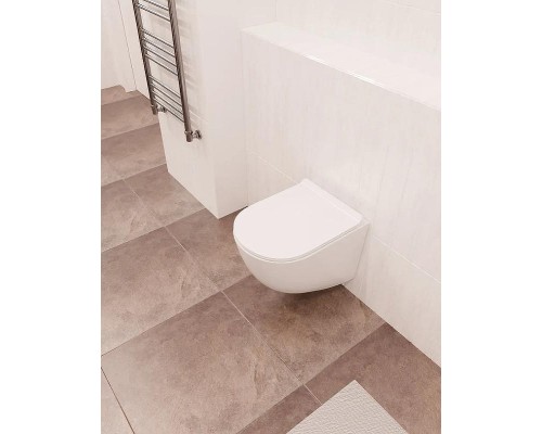 Комплект унитаза AQUAme AQM2002 с инсталляцией Grohe Rapid SL 38811KF0 с сиденьем Микролифт и Черной матовой клавишей смыва