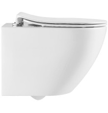 Унитаз AQUAme AQM2002PRO подвесной Белый глянец с сиденьем Микролифт