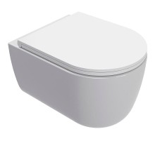 Унитаз AQUAme AQM2013PRO подвесной Белый глянец с сиденьем Микролифт