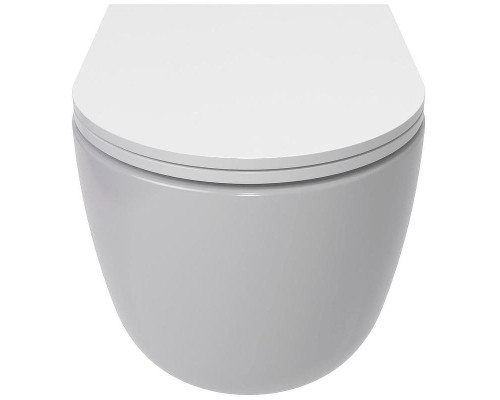 Унитаз AQUAme AQM2013PRO подвесной Белый глянец с сиденьем Микролифт