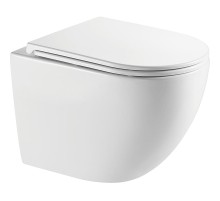 Унитаз AQUAme AQM2014PRO подвесной цвет Белый с сиденьем Микролифт